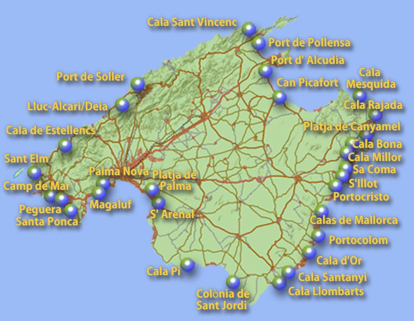 Mallorca-Homepage.de Urlaubsort - Sa Coma