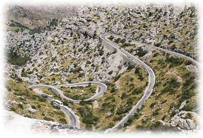 Sa Calobra Serpentinen