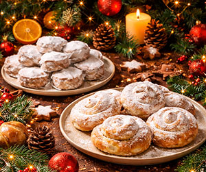 Polvorones Ensaimadas