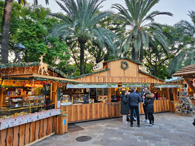 Weihnachtsmarkt in Palma