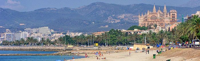 Strand der Playa de Palma