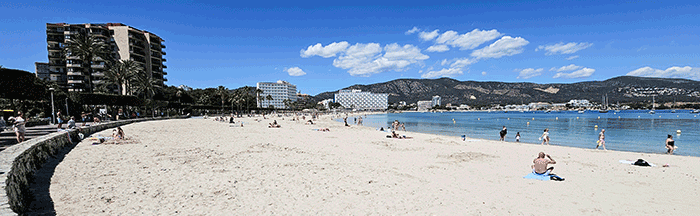 Strand von Palmanova